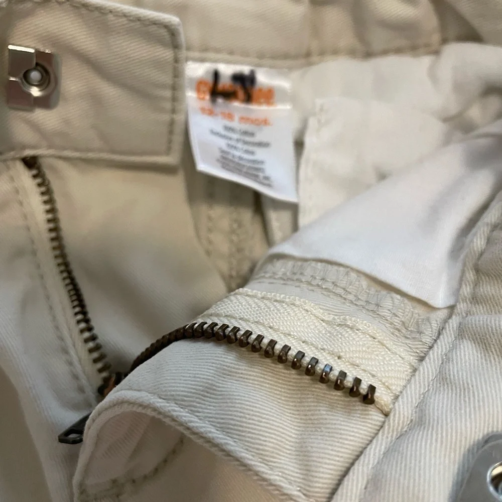 Carter's Fair Isles Sweater & Gymboree Khaki Pants Size 12 Months Beige